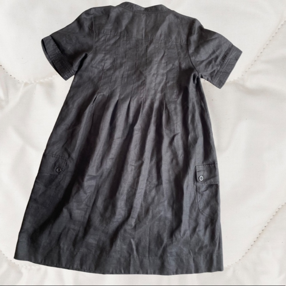 GORDON SMITH new linen dress, size 12 in black - Picture 7 of 11